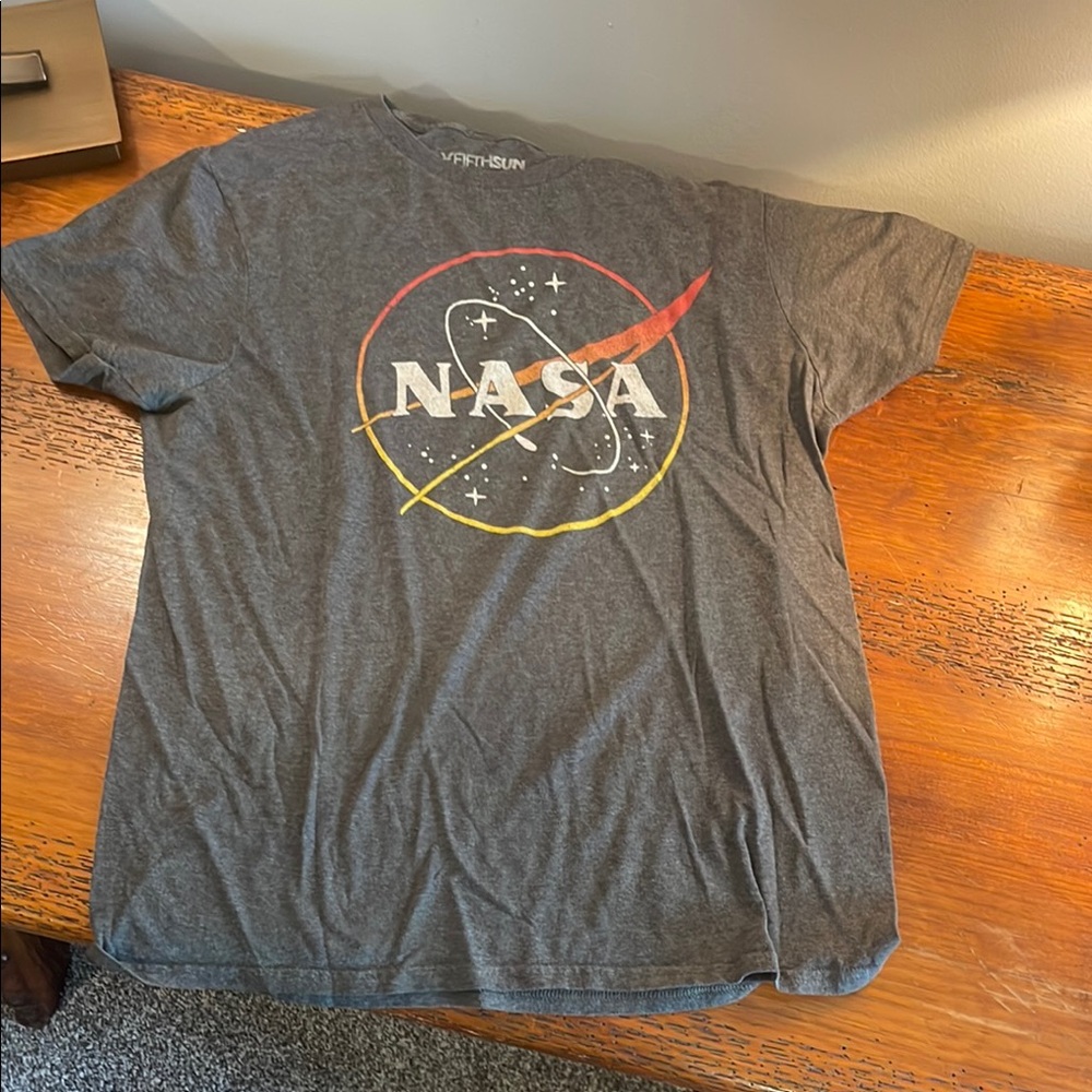 Fifth Sun NASA Gray Short Sleeve Tee